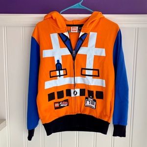 The Lego Movie Emmet construction hoody jacket